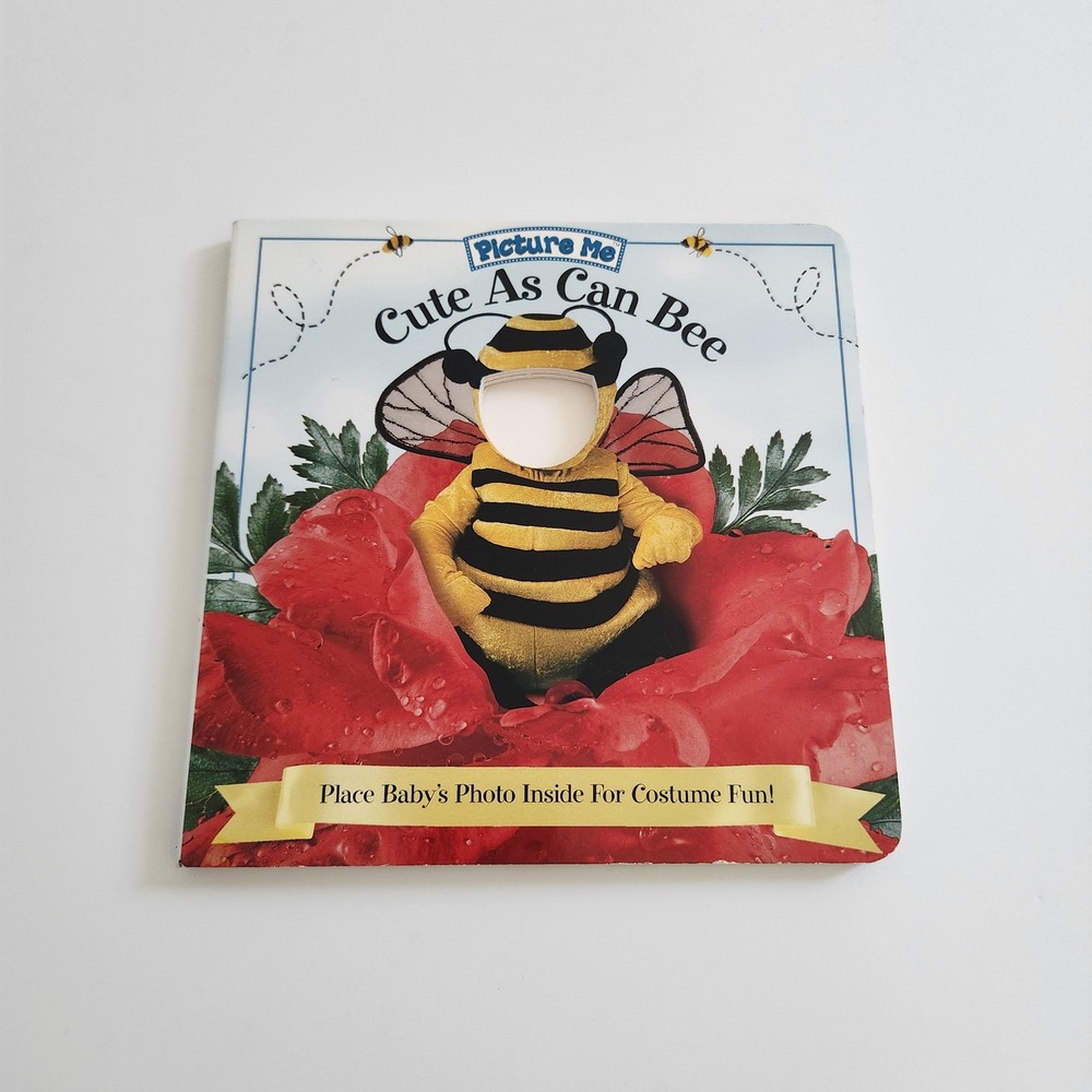 Picture Me Cute As Can Bee Board Book Photo Insert NEW